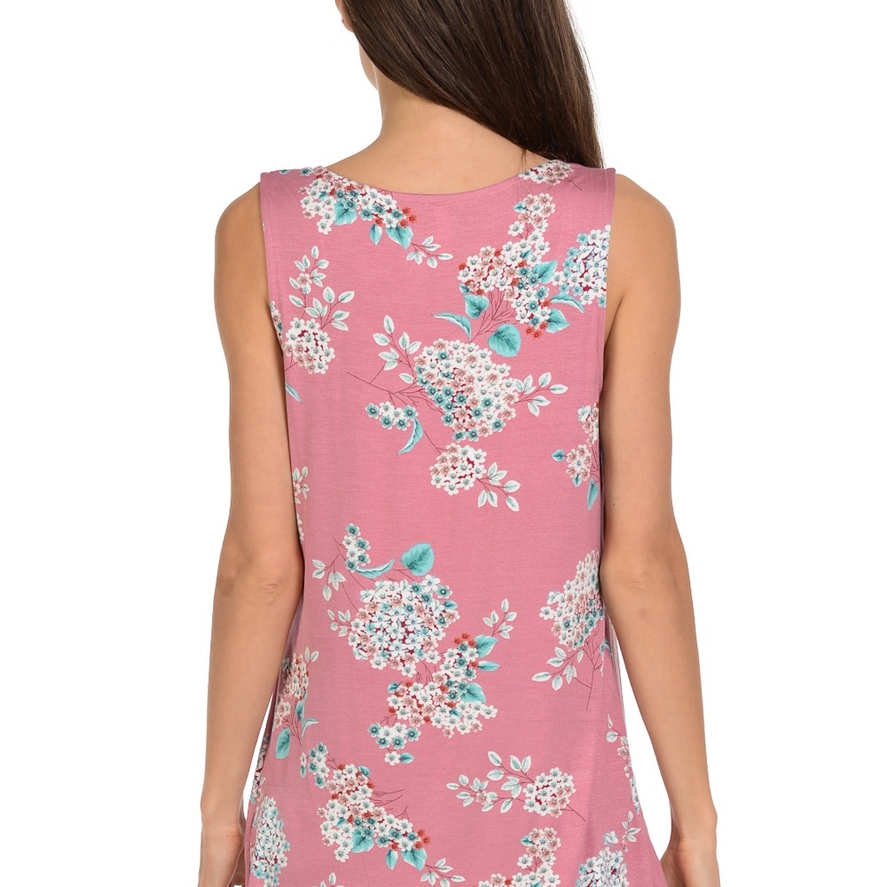 Floral Racerback Tank - Picture 3 of 3